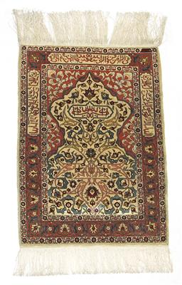 Hereke Seide ca. 91 x 65 cm, - Carpets