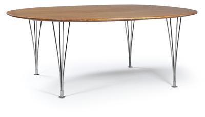 An “Ellipse” table, - Design