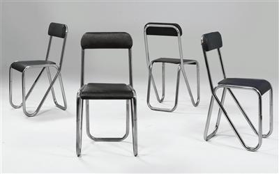 A set of four chairs, - Design