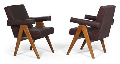 A pair of “Senate” armchairs, - Design