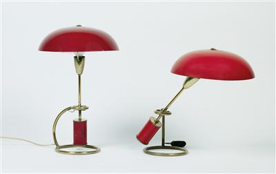Paar Tischlampen, Arredoluce - Design