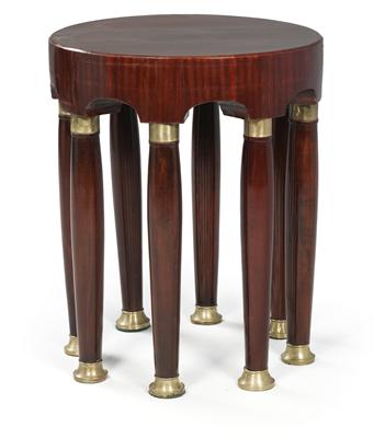 A columned table, - Design