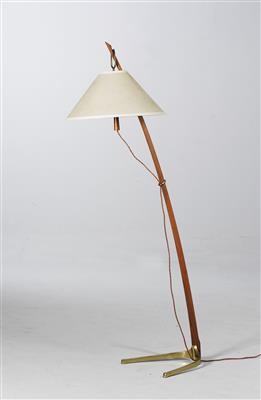 A “Dornenstab” (“Pricky Rod”) floor lamp, Model No. 2076, J. T. Kalmar, - Design