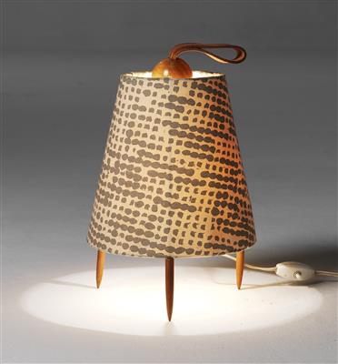 A “Eichhörnchen” (“Squirrel”) table lamp, Model No. 4375, J. T. Kalmar, - Design