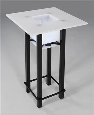 An “Only the Dogs” bar table, - Design