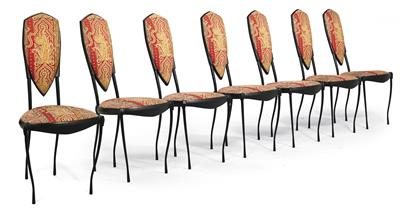 Gruppo di 12 sedie "St. James", - Design
