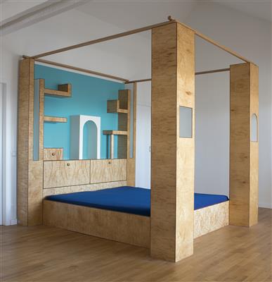 A big bed, - Design