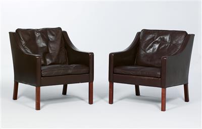 A pair of armchairs, Model No. 2207, - Design