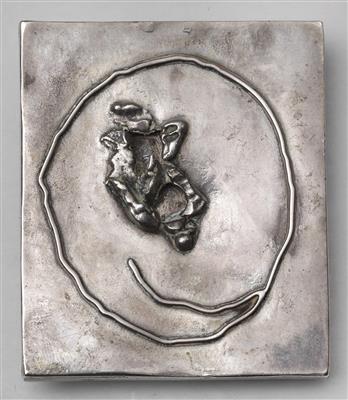 "Concetto Spaziale ": Buco (brooch), Lucio Fontana *, 1962, - Design