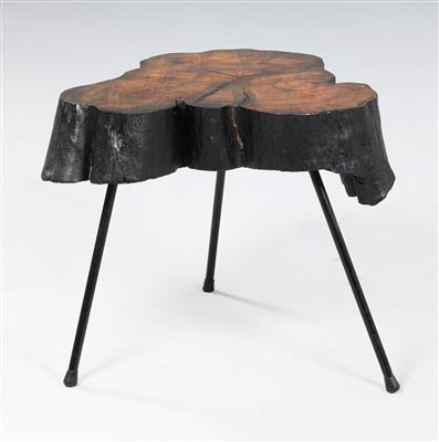 A tree trunk table, Carl Auböck - Design