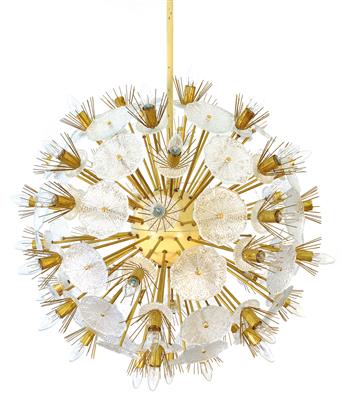 A large globular chandelier - Design