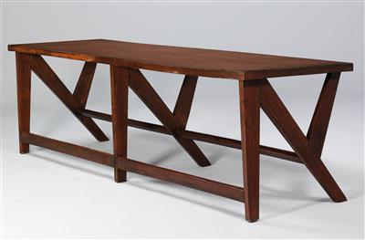 A conference table (“Conference Lecturne Double”), designed by Pierre Jeanneret - Design