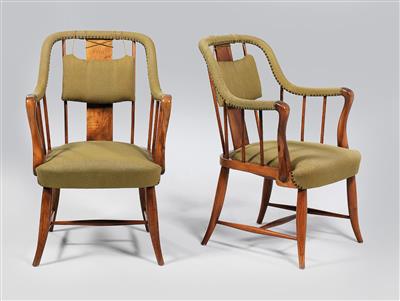 A pair of armchairs, designed by Josef Frank - Design