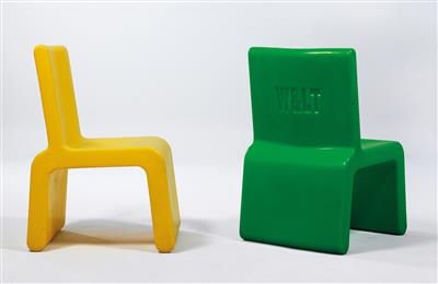 A pair of “W & LT” chairs, designed by Marc Newson - Design 2014/06/05 -  Realized price: EUR 6,875 - Dorotheum