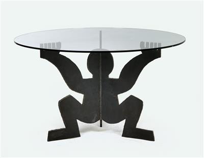A “Cerberino” table, designed by Maurizio Cattelan, - Design