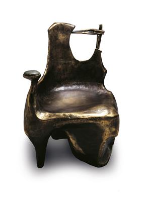 A “Crypto 30” armchair, designed by Sido & François Thévenin, - Design