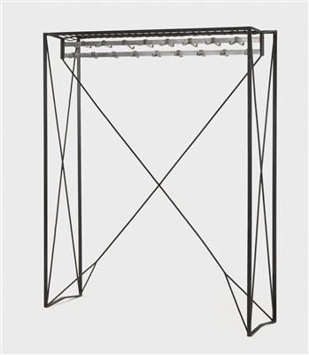 A clothes rack, designed by Roland Rainer, - Design