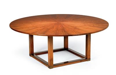 A large table, designed by Anna-Lülja Praun *, - Design