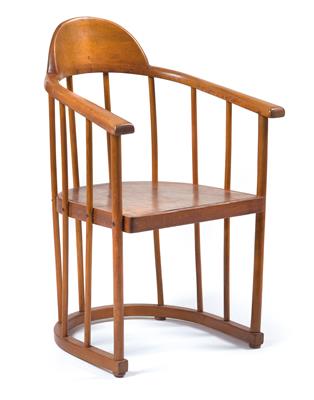 A children’s chair, designed by Josef Hoffmann, - Design