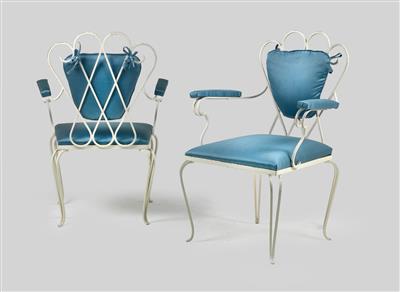 A pair of armchairs, Friedrich Otto Schmidt, - Design
