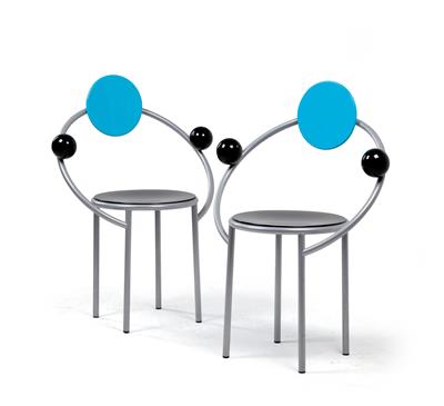 A pair of “First” chairs, designed by Michele de Lucchi, - Design