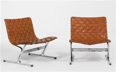 A pair of “PLR 1” chairs, designed by Ross Franklin Littell, - Design