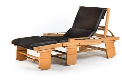 A rocking chaise-longue, designed by Bepi Fiori, - Design