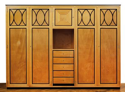 A cabinet, the design attributed to Robert Oerley, - Design