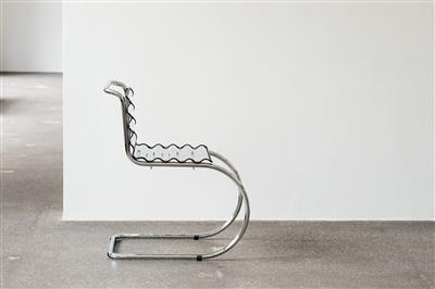 A “Sheet Iron Chair”, Xaver Sedelmeier, - Design