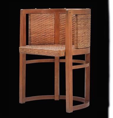 An armchair, a variant of Model No. 1307, designed by Wilhelm Schmidt, - Design