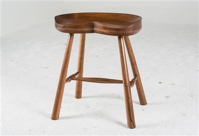 A stool, designed by Walter Sobotka for the Werkbund housing estate, - Design