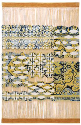 A “Mashup” wall carpet, designed by Paolo Giordano - Design