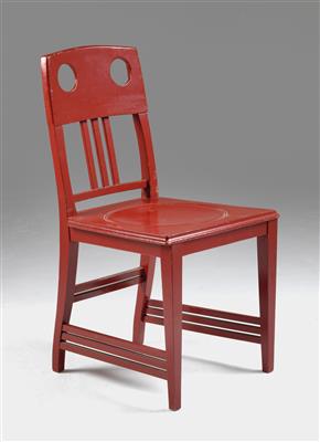 A chair, the design attributed to Joseph Maria Olbrich, - Design