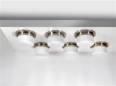 A set of six ceiling lights, - Design