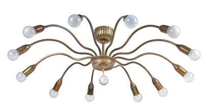 An early “Sun” chandelier, J. T. Kalmar, - Design