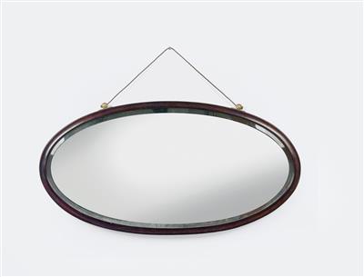 An oval wall mirror, Jacob & Josef Kohn, - Design