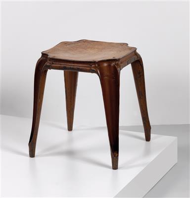 Stackable stool, designed by Joseph Mathieu, - Design