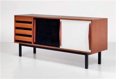 A “Cansado” sideboard, designed by Charlotte Perriand, - Design