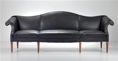 A four-seater sofa, Frits Henningsen, - Design