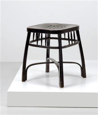 A stool, Model No. 616/S, in-house design by Jacob & Josef Kohn, - Design