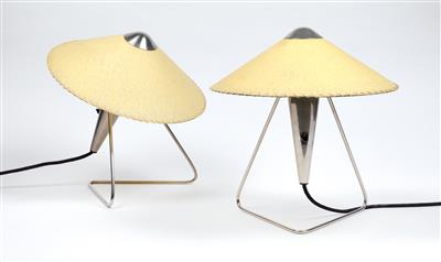 Paar Tisch- und Wandlampen, Entwurf Helena Frantova, - Design