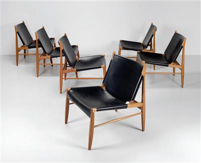 A set of six “Chimney” chairs, Model No. 1192, - Design