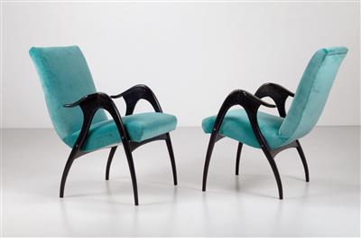 Two armchairs, - Design