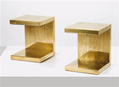Two couch tables, Armand Jonckers *, - Design