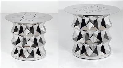 Two sofa tables, Model “Tass Side Table”, designed by Ilan Gribi, - Design