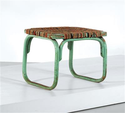 A stool, designed by Josef Frank, Vienna c. 1928 - Design