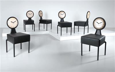 Satz von sechs Stühlen, nach einem Entwurf von Salvador Dali, f - Design