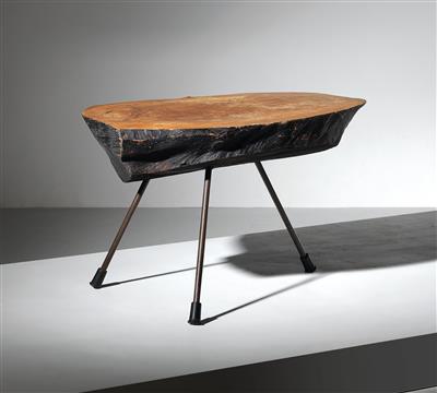 A tree trunk table, Carl Auböck*, Vienna 1950/1952, - Design