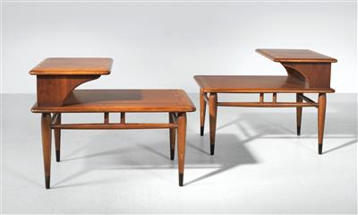 Two Step tables from the Acclaim series, designed by Andre Bus c. 1950, - Design