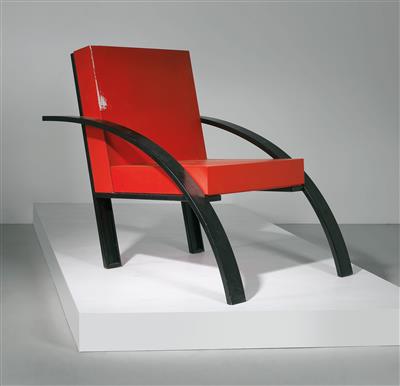 A ‘Parigi’ armchair, designed by Aldo Rossi in 1989, - Design 2018/11 ...
